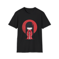 🗡️ Niedliches Katana-Krieger Anime-Charakter T-Shirt