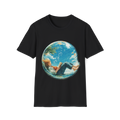 🕮 The Reading Bubble T-Shirt – Book Lover Graphic Tee, Unisex, Colors ⚫🔵🔴🟡⚪