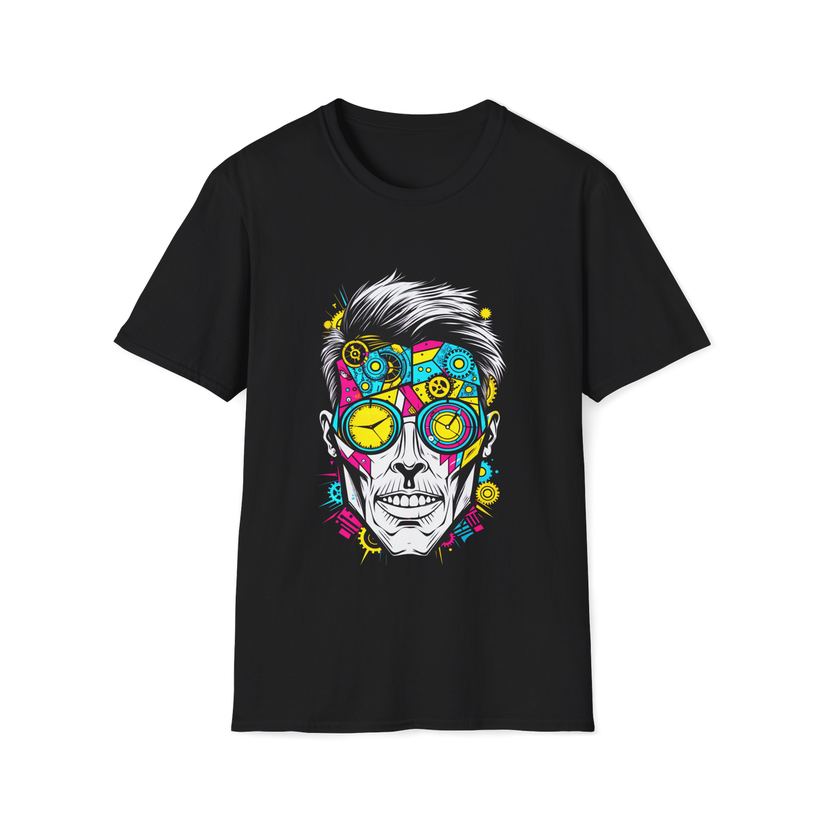 🕐 Timekeeper T-Shirt, It's Always Clock O'clock, Unisex, Colors ⚫🔵🔴🟠🟡⚪