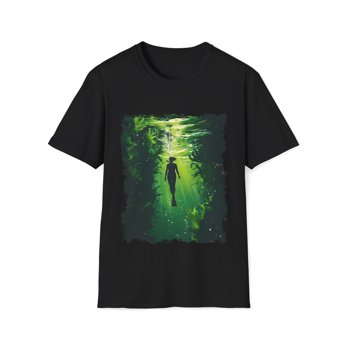 🤿 Dive into Adventure – Scuba Diving Sports T-Shirt, Unisex, Colors ⚫🔵🔴🟠🟡⚪