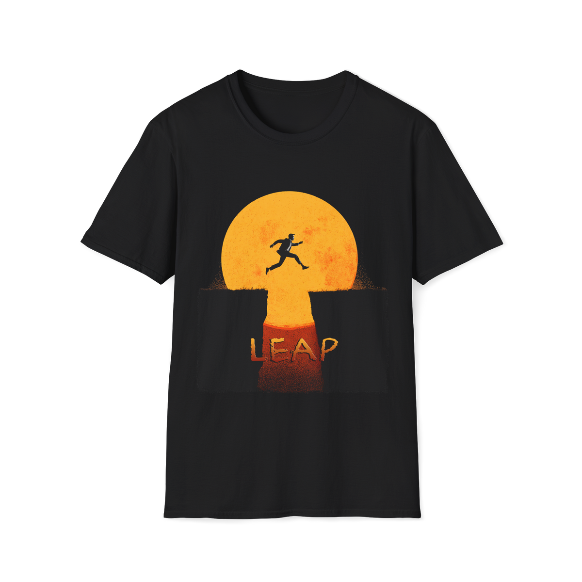 🏃🏻‍♂️ Sunset Leap | Motivational Sports T-Shirt, Unisex, Colors ⚫🔵🔴🟡⚪