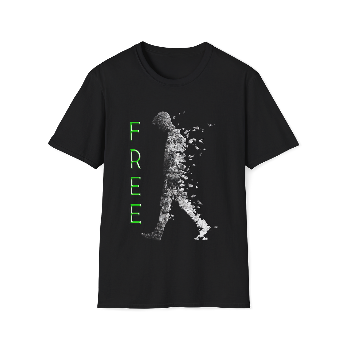 🕊️ FREE – Let Go of the Weight, Freedom T-Shirt, Unisex, Colors ⚫🔵🔴🟡⚪