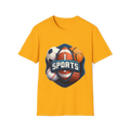 🏈 Camiseta deportiva de alto rendimiento – Ajuste atlético para entrenamiento