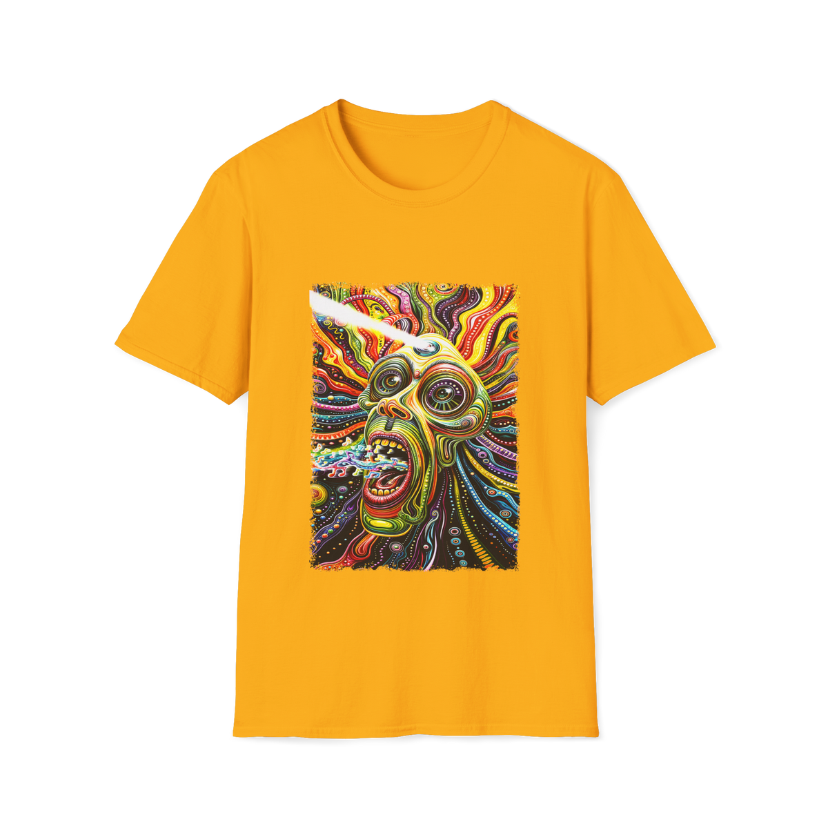 🎼 Surreal Music Muse T-Shirt, Unisex, Colors ⚫🔵🔴🟡⚪