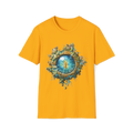 👁️ Mystical All-Seeing Eye T-Shirt – Cosmic Spiritual Vision, Unisex, Colors ⚫🔵🔴🟡⚪