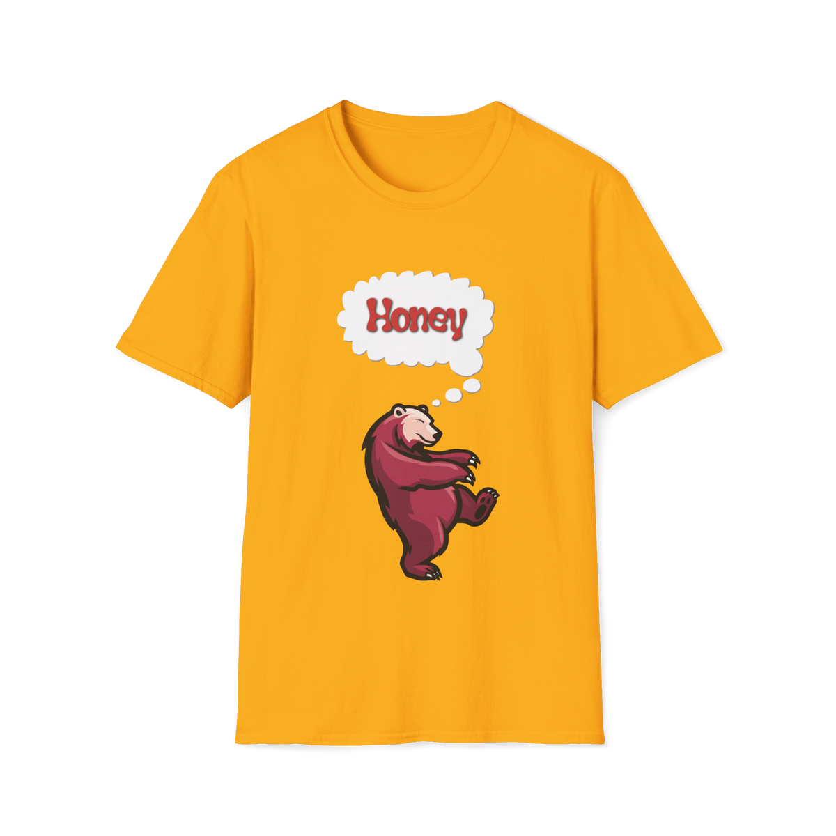 🐻 Funny T-Shirt - Sleepwalking Bear Tee, Unisex, Colors ⚫🔵🔴🟡⚪