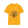 🍁 Baum des Wissens T-Shirt – Naturinspiriertes Wald-Design, Minimalistisches Botanisches Grafik-Shirt