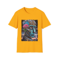 🖼️ Surreal T-Shirt – Mechanical Human Art, Unisex, Colors ⚫🔵🔴🟡⚪
