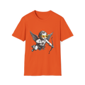 👼 Cute Cupid Angel T-Shirt, Unisex, Colors ⚫🔵🔴🟠🟡⚪
