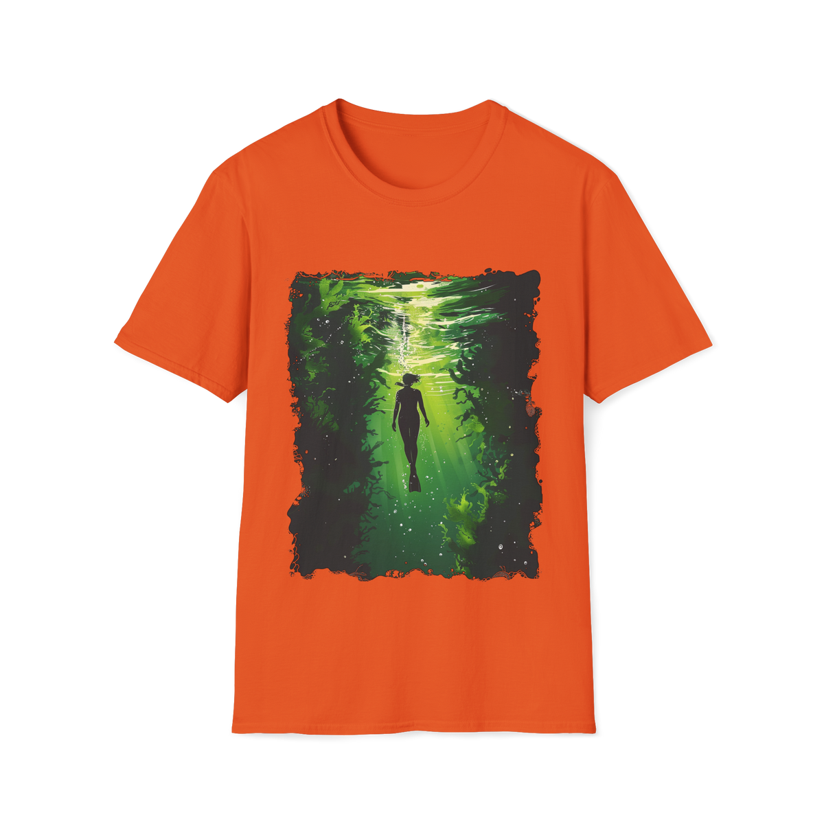 🤿 Dive into Adventure – Scuba Diving Sports T-Shirt, Unisex, Colors ⚫🔵🔴🟠🟡⚪