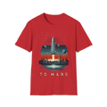 🚀 'To Mars' Space Graphic T-Shirt, Unisex, Colors ⚫🔵🔴🟡⚪