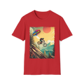 🚲 Ride Beyond Limits, Sports T-Shirt for biker lovers, Unisex, Colors ⚫🔵🔴🟡⚪