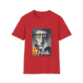 💡 Think T-Shirt, Unisex, Colors ⚫🔵🔴🟡⚪
