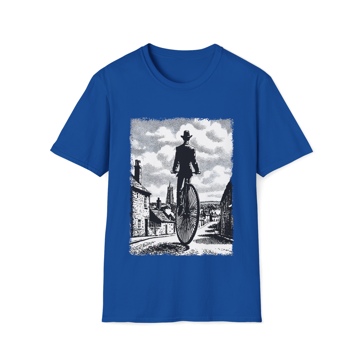 🎪 Monochrome Balance Graphic T-Shirt, Unisex, Colors ⚫🔵🔴🟡⚪