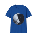 ☯️ Yin Yang Cat T-Shirt Cat Lover Gift, Unisex, Colors ⚫🔵🔴🟡⚪