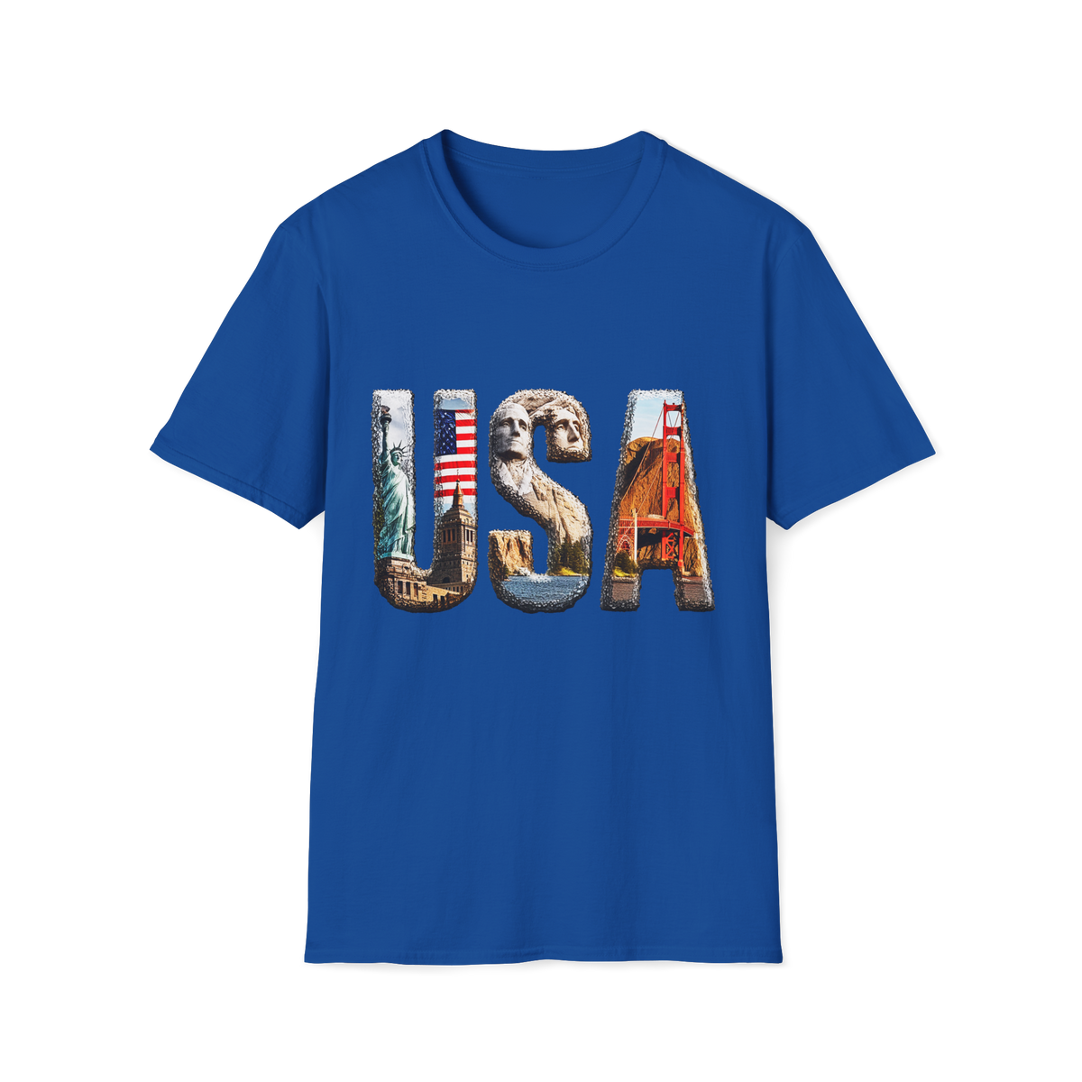 🇺🇸 Patriot Eagle T-Shirt – | USA Freedom Shirt, Unisex, Colors ⚫🔵🔴🟡⚪