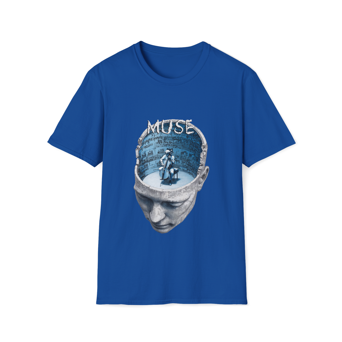🎵 Music Muse | Music art T-Shirt, Unisex, Colors ⚫🔵🔴🟢🟠🟡⚪
