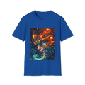 🌌 Surrealistische Kosmische Traumlandschaft Grafik-T-Shirt