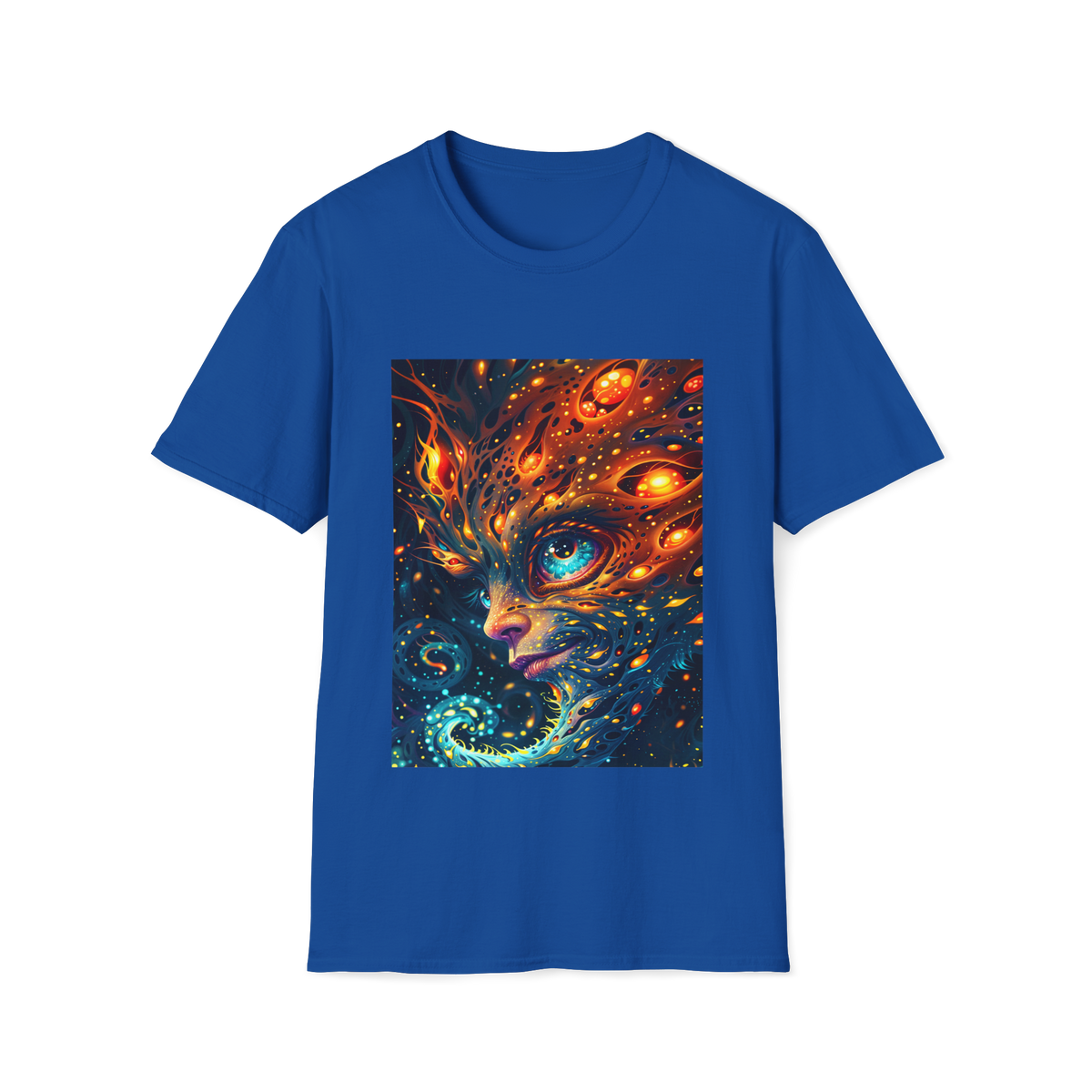 🌌 Surreal Cosmic Dreamscape Graphic Tee, Unisex, , Unisex, Colors ⚫🔵🔴🟠⚪