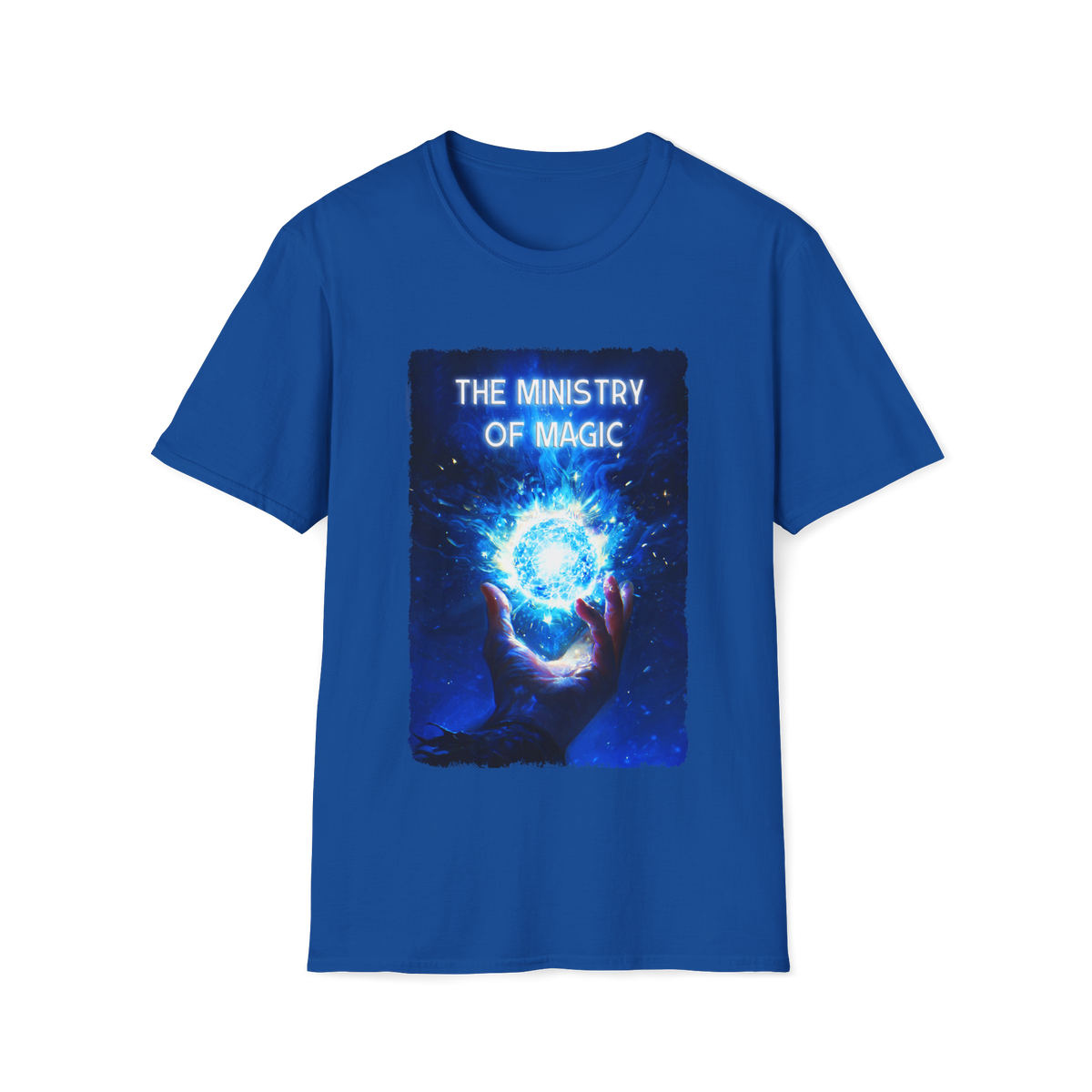 🌟 Ministry of Magic – Wizarding Government T-Shirt, Unisex, Colors ⚫🔵🔴🟡⚪