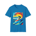 🏄  Surf Extreme Style – Ride the Wave, Sports T-Shirt, Unisex, Colors ⚫🔵🔴🟡⚪