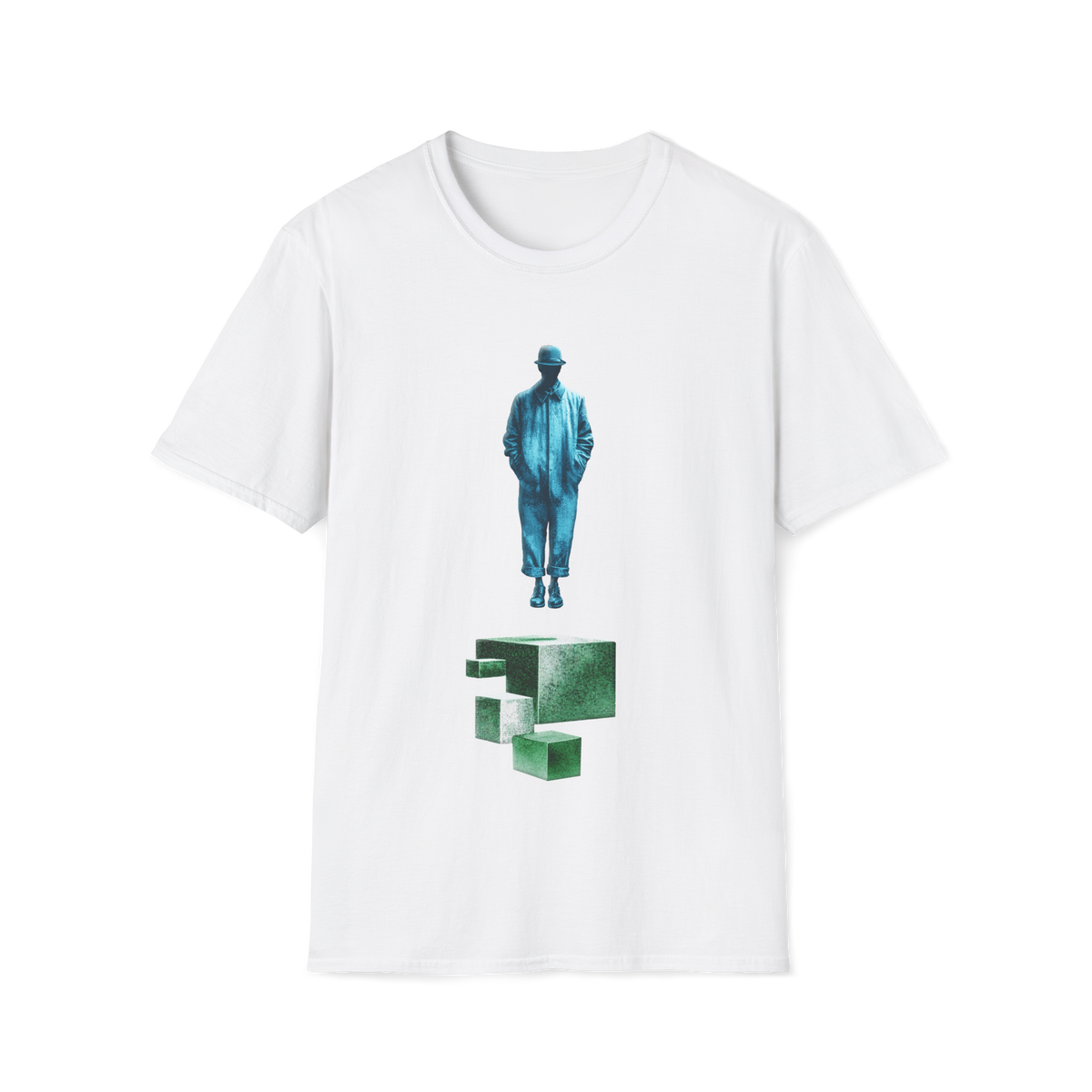 🧘 Floating Above Art T-Shirt, Unisex, Colors ⚫🔵🔴🟡⚪