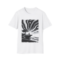 🧘‍♂️ B&W Meditation T-Shirt – Inner Peace, Unisex, Colors ⚫🔵🔴🟡⚪